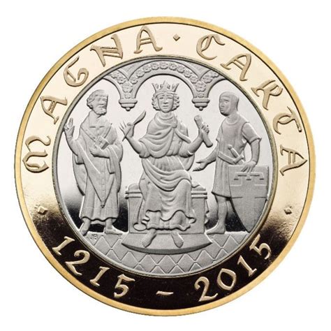 magna carta 1215 2015 2 pound coin